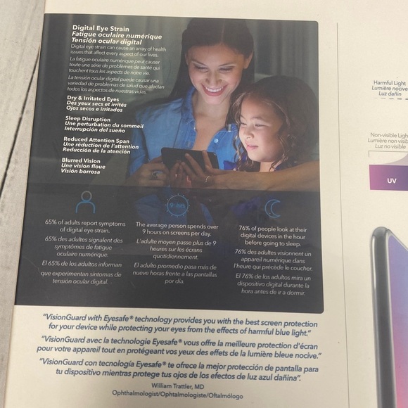 Invisible Shield Glass Elite VisionGuard+Screen Protector for iPad Pro 12.9” - Picture 5 of 7